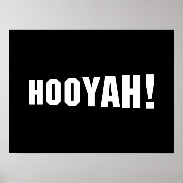 POSTER HOOYAH ! (Devant)