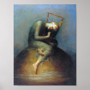 Poster Hope de George Frederic Watts