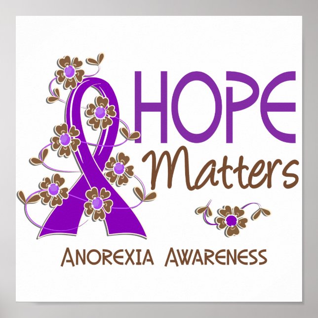 Poster Hope Matters 3 Anorexie (Devant)
