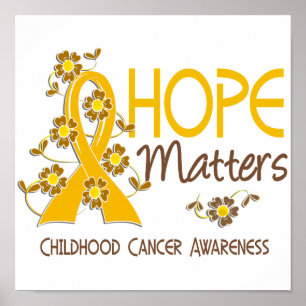Poster Hope Matters 3 Cancer de l'enfance