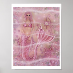 Poster Hope Mermaid Par Renee L. Lavoie