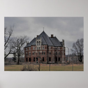 Poster Hôpital d'État abandonné