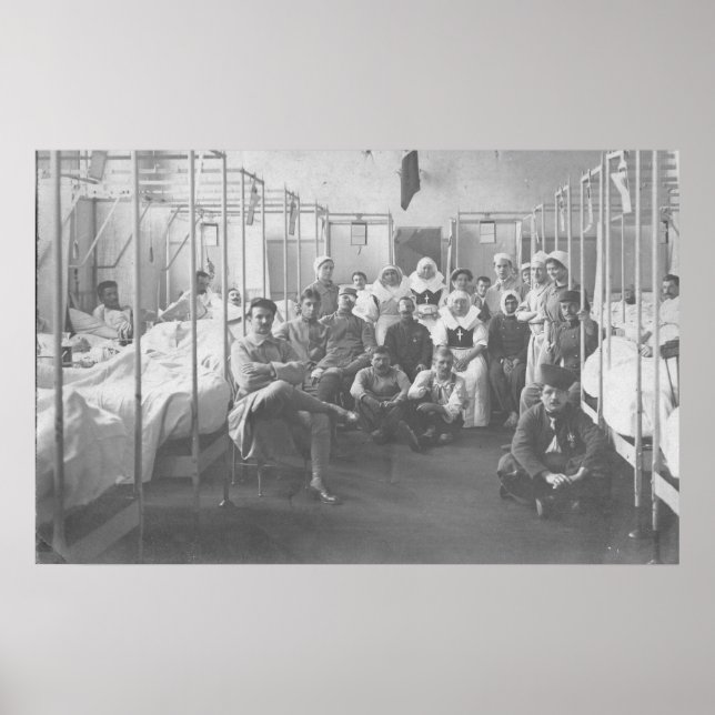 Poster Hôpital français (Devant)