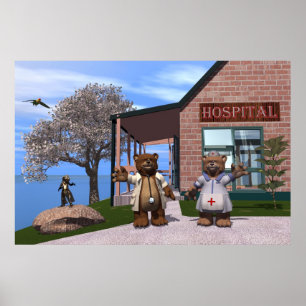 Poster Hôpital pour enfants