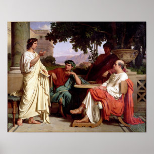 Poster Horace, Virgile et Varius
