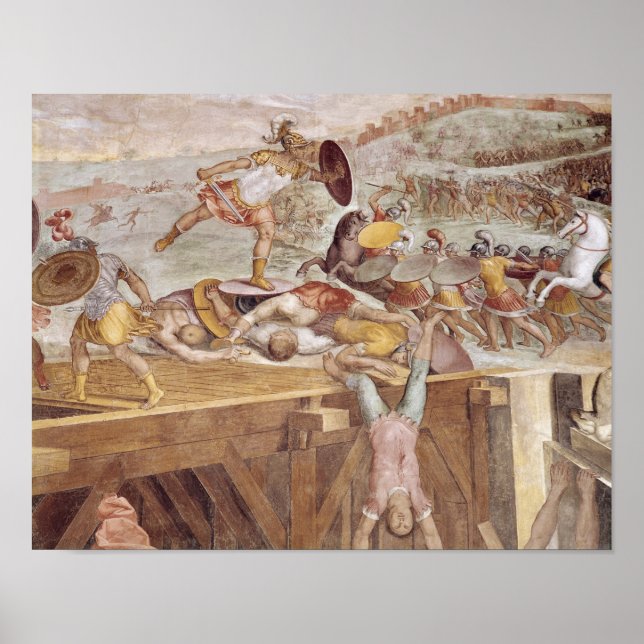 Poster Horatius Cocles sur le pont subblicien (Devant)