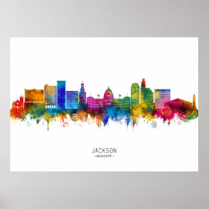 Poster Horizon de Jackson Mississippi