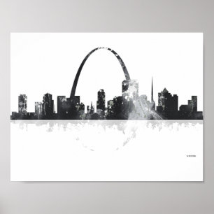 POSTER HORIZON DE ST LOUIS, MISSOURI