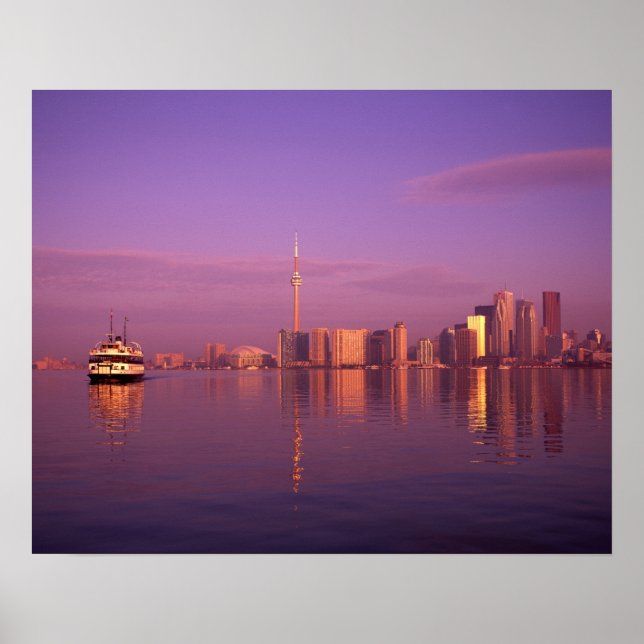 Poster Horizon de Toronto, Ontario, Canada (Devant)