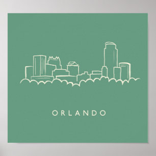Poster Horizon d'Orlando la Floride