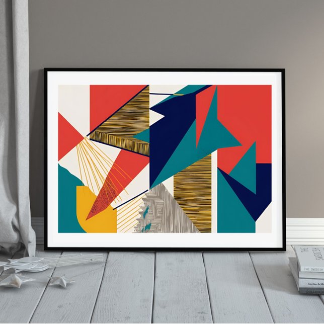 Poster Horizon fracturé (Créateur téléchargé)