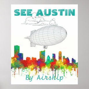 Poster Horizon-SG d'Austin le Texas