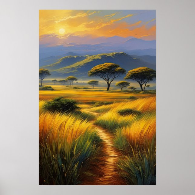 Poster Horizon's Embrace, Boundless Beauty (Devant)