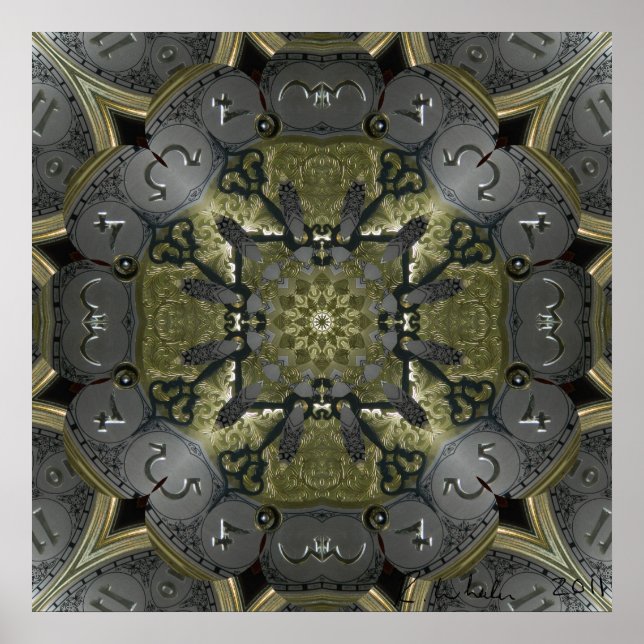 Poster Horloge (Devant)