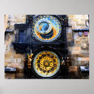 Poster Horloge astronomique de Prague