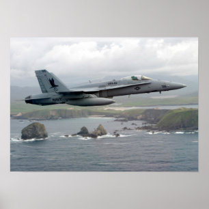 Poster Hornet F/A-18C