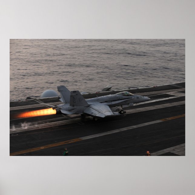 Poster Hornet F/A-18C (Devant)