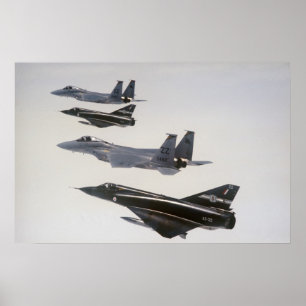 Poster Hornets Mirage III et F-18