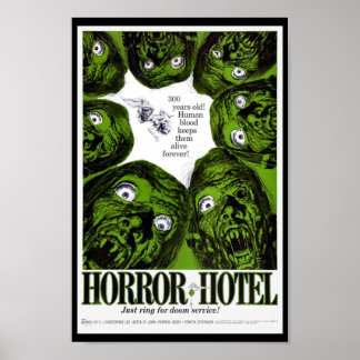POSTER HORROR HOTEL