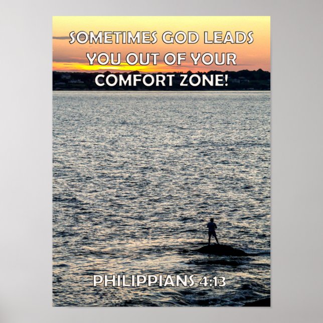 Poster Hors De Votre Zone De Confort (Devant)