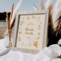 Hors Du Marché Orange Hand Drawn Recette