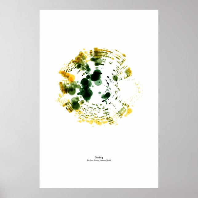 Poster Hors du personnel : Les Quatre Saisons - Printemps (Devant)