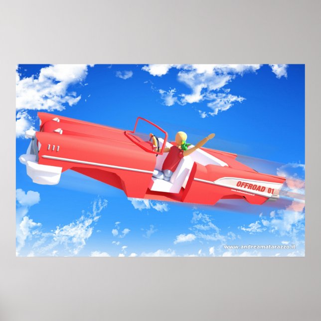 Poster Hors route 01 (Devant)