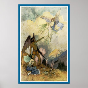 Poster Hors, t'as glacé des esprits, vole