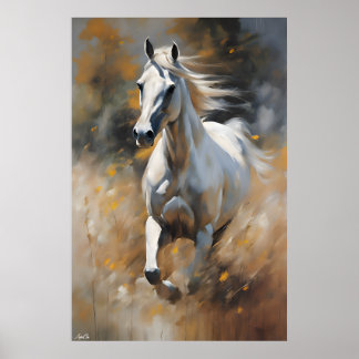 Poster | Horse | Painting Style 