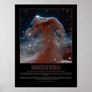 Poster HORSEHEAD NEBULA - Hubble
