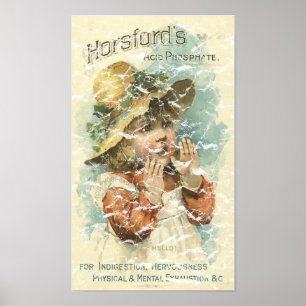 Poster Horsfords-1898 - en détresse