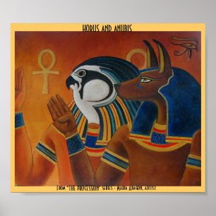 Poster Horus et Anubis