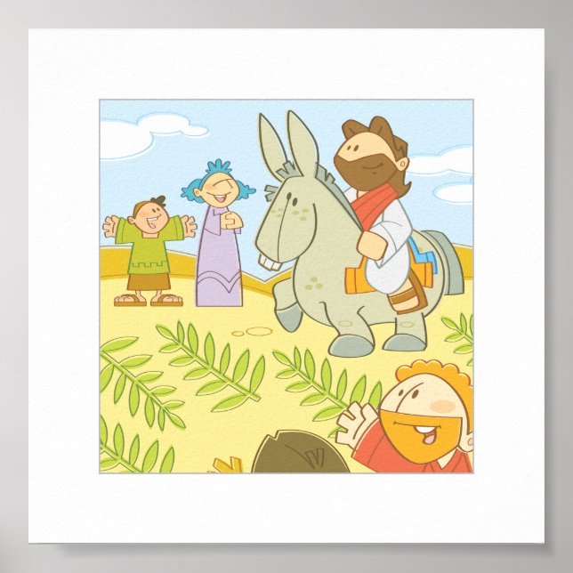 Poster Hosannah - 6 x 6 pouces (Devant)