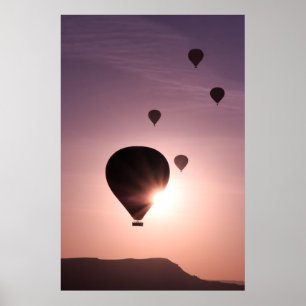 Poster Hot Air Balloon in Goreme