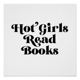 Poster Hot Girls Lire des livres