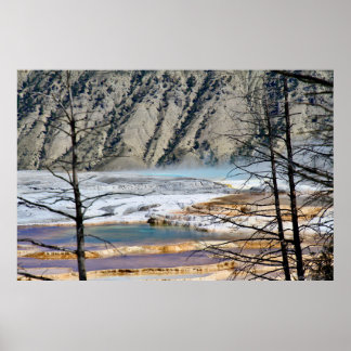 Poster Hot Spring Nature