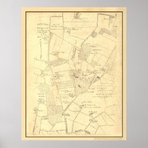 Poster Hotchkiss Carte Antietam.