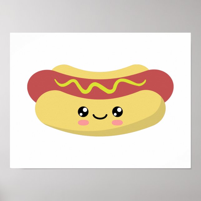 Poster Hotdog (Devant)