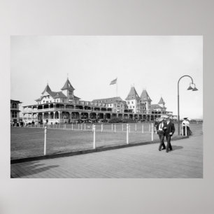 Poster Hôtel Brighton Beach, 1903