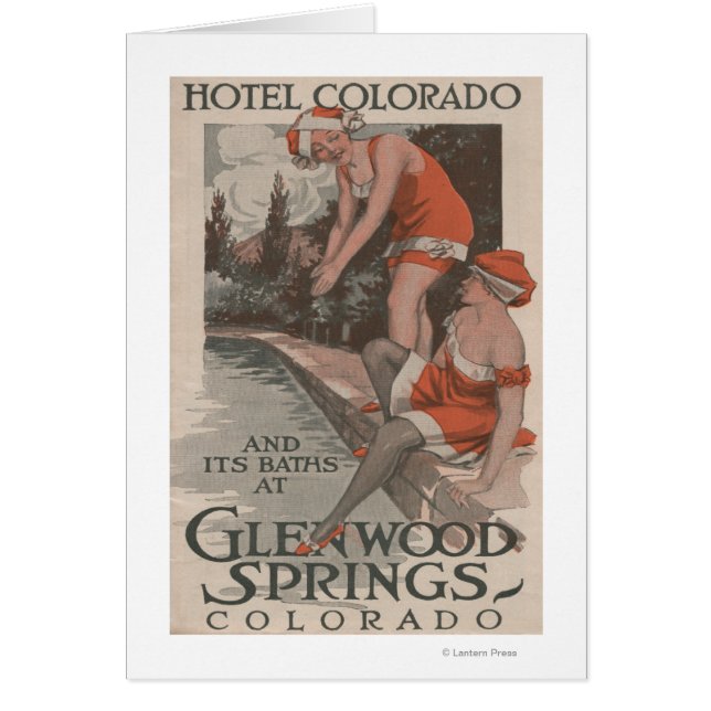 Poster Hotel Colorado & Bains (Devant)