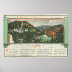 Poster Hotel Colorado Brochure