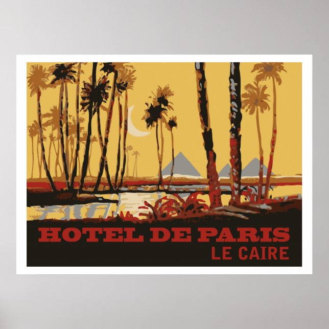 Poster Hôtel de Paris (Le Caire) (Devant)