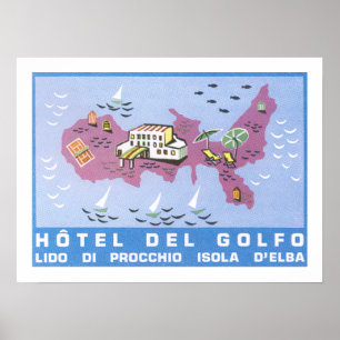 Poster Hotel Del Golfo