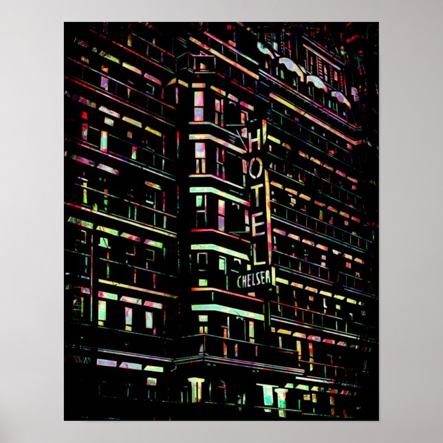 Poster Hôtel Iconic Chelsea New York (Devant)