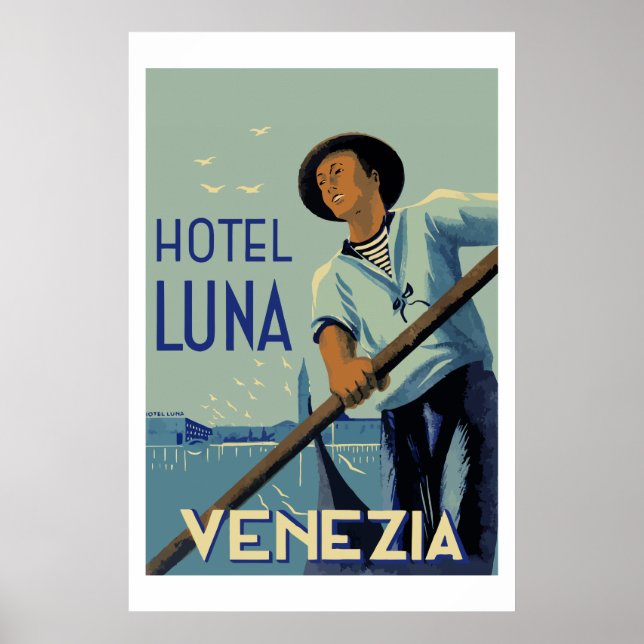 Poster Hotel Luna (Venezia Italie) (Devant)