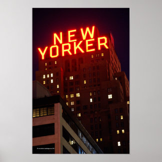 Poster Hôtel New Yorker