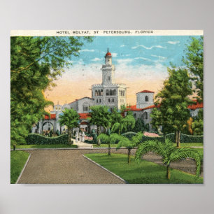 Poster Hôtel Rolyat, cru de St Petersburg, la Floride