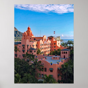 Poster Hôtel Royal Hawaiian