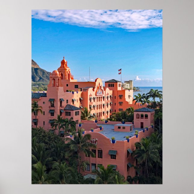 Poster Hôtel Royal Hawaiian (Devant)