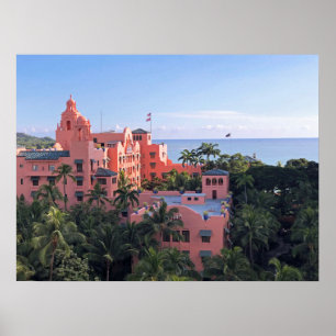 Poster Hôtel Royal Hawaiian